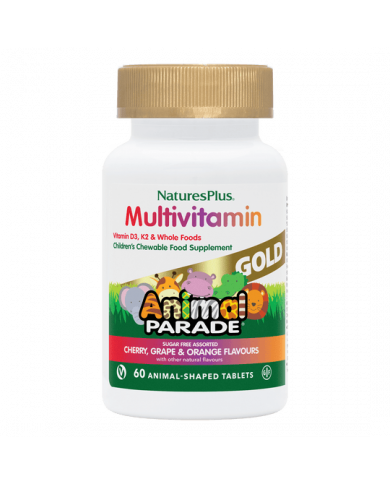 Nature's Plus Animal Parade® GOLD Multivitamin Childrens 60 Chewables - Assorted
