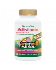 Nature's Plus Animal Parade® GOLD Multivitamin Childrens 120 Chewables - Assorted