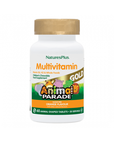 Nature's Plus  Animal Parade® GOLD Multivitamin Children's 60 Chewables - Orange