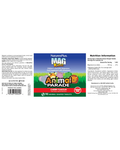 Nature's Plus Animal Parade® MagKidz Children's Chewables