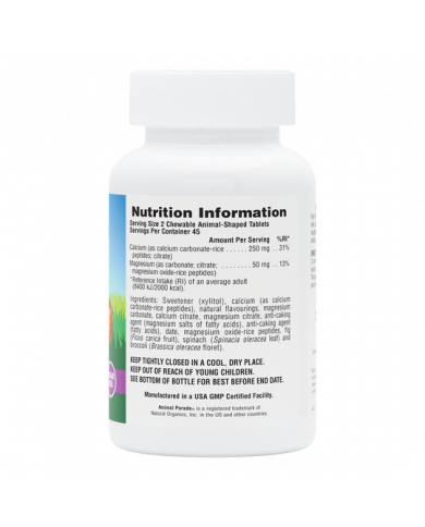 Nature's Plus Animal Parade® Calcium Children's Chewables