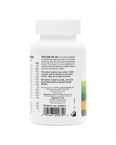 Nature's Plus Animal Parade® Multivitamin Children's 90 Chewables - Assorted