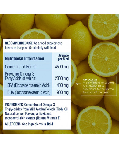 Wiley's Finest Wild Alaskan Fish Oil Peak Omega-3