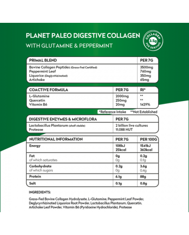 Planet Paleo Digestive Collagen 245g