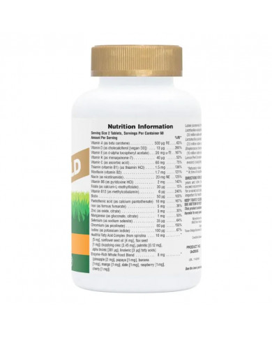 Nature's Plus  Animal Parade® GOLD Multivitamin Children's 120 Chewables - Orange