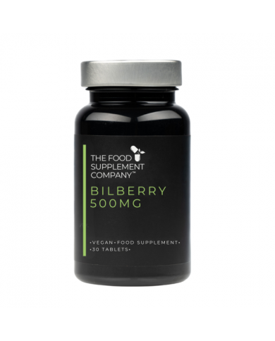 Bilberry 500mg Tablets (30)