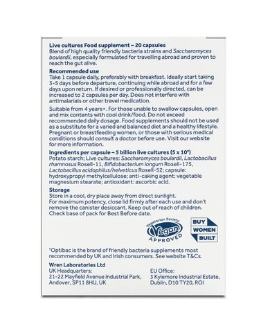 Optibac Travel Abroad