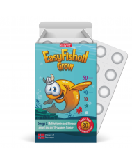 easyVit Omega 3 Fish Oil Supplement for Daily Use Suitable for Kids - EasyFishoil Grow