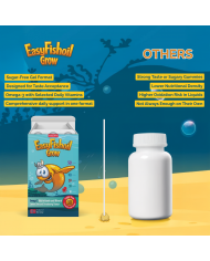 easyVit Omega 3 Fish Oil Supplement for Daily Use Suitable for Kids - EasyFishoil Grow