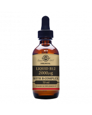 Solgar Liquid B12 2000 mcg with B-Complex - 59 ml