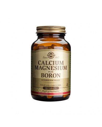 Solgar Calcium Magnesium Plus Boron Tablets