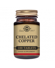 Solgar Chelated Copper Tablets - Pack of 100