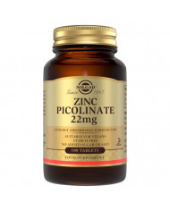 Solgar Zinc Picolinate 22 mg Tablets - Pack of 100