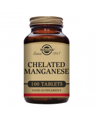 Solgar Chelated Manganese Tablets - Pack of 100