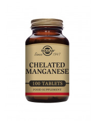Solgar Chelated Manganese Tablets - Pack of 100