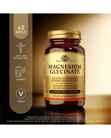 Solgar Magnesium Glycinate Capsules