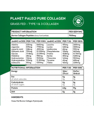 Plane Paleo Pure Collagen Powder