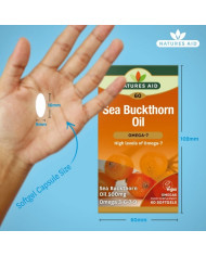 Natures Aid Sea Buckthorn Oil 500mg