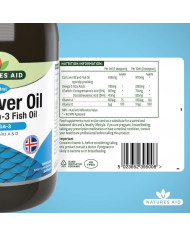 Natures Aid Cod Liver Oil Liquid