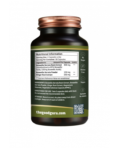 Vegan Boswellia Serrata the Good guru