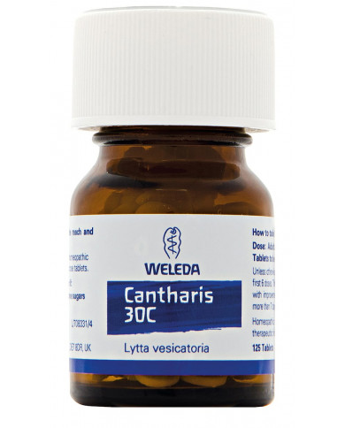 Cantharis 30C Tablets Weleda