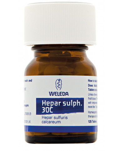 Hepar Sulph. 30C Tablets Weleda