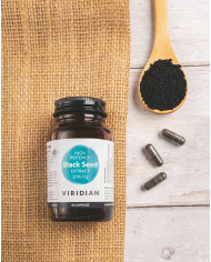 High Potency Black Seed Extract 20% TQ Viridian