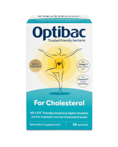 Optibac Probiotics For Cholesterol - New Packaging
